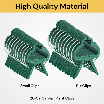 20Pcs Garden Plant Clips PlantClips02