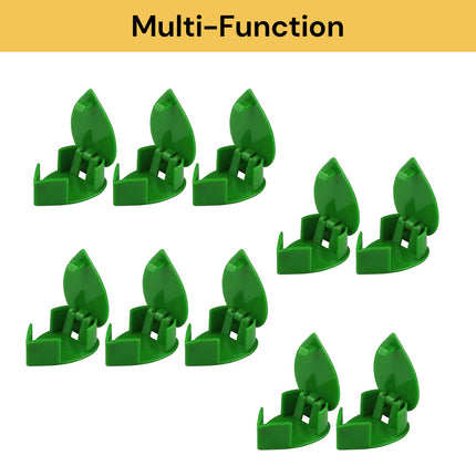 10PCs Plant Clips With Adhesive Sticker