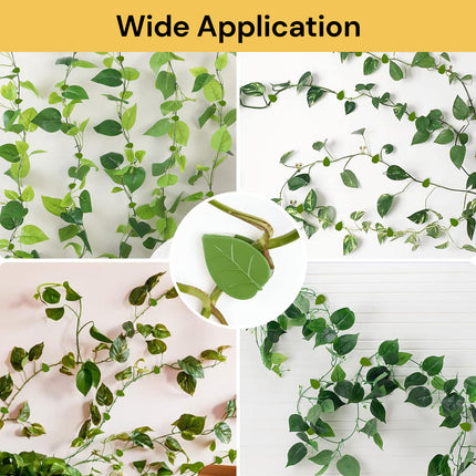 10PCs Plant Clips With Adhesive Sticker