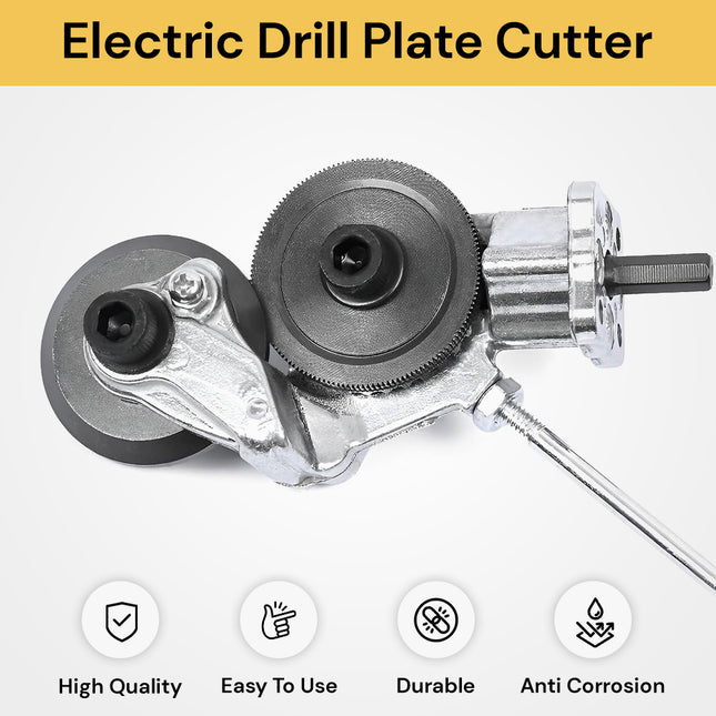 Electric Drill Plate Cutter - Versatile, High-Speed