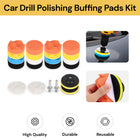 22PCs Car Drill Polishing Buffing Pads Kit