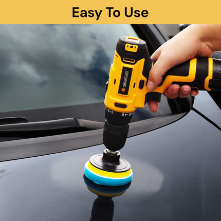 22PCs Car Drill Polishing Buffing Pads Kit