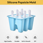 Silicone Ice Pop Maker | Popsicle Molds for Ice Cream & Freezer Pops | Non-Stick Icy Pole Moulds