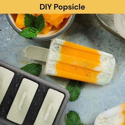 4 Cells Popsicle Mold