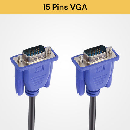 VGA SVGA Male To Male Extension Cable