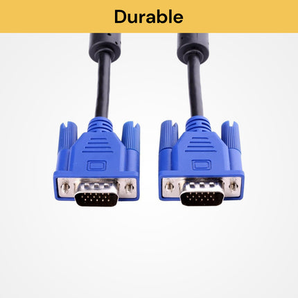 VGA SVGA Male To Male Extension Cable