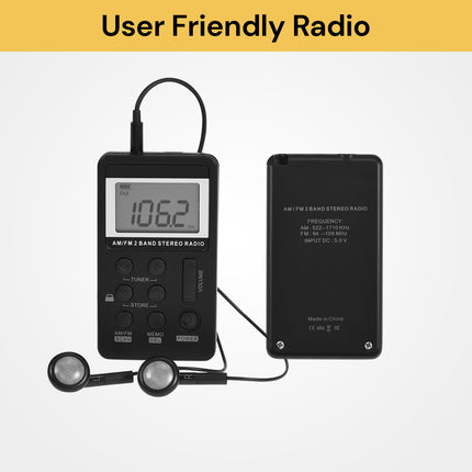 AM FM Portable Radio