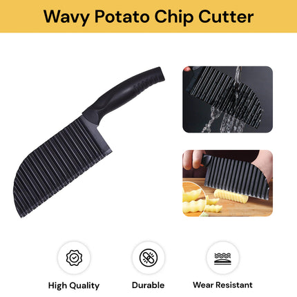 Wavy Potato Chip Cutter