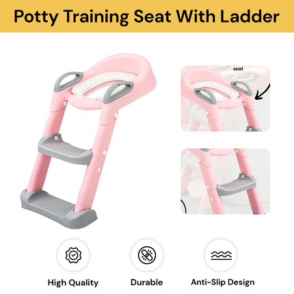 Potty Training Seat With Step Stool Ladder