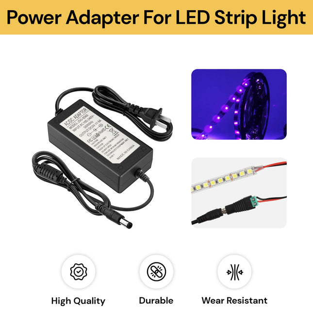 Power Adapter For LED Strip Light