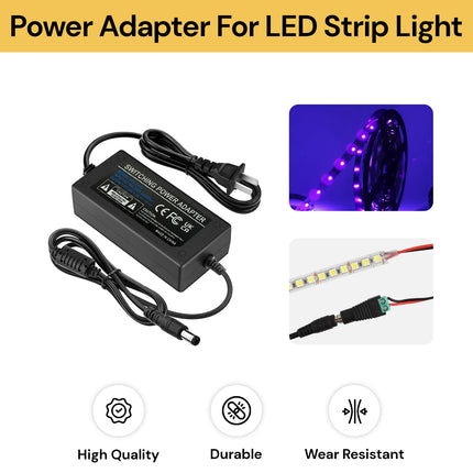 Power Adapter For LED Strip Light