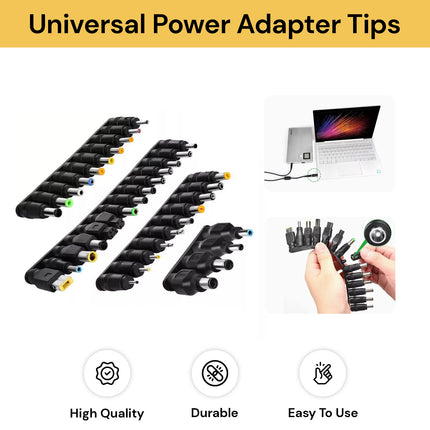 38PCs Universal Power Adapter Tips