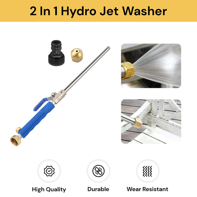 2 In 1 Hydro Jet High Pressure Power Washer