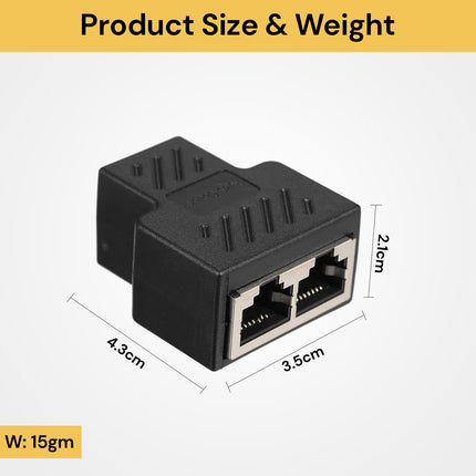 RJ45 Splitter Adapter