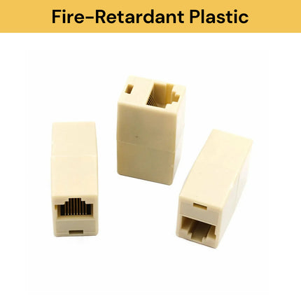 15PCs RJ45 Coupler Cat5e Cat6 Connector