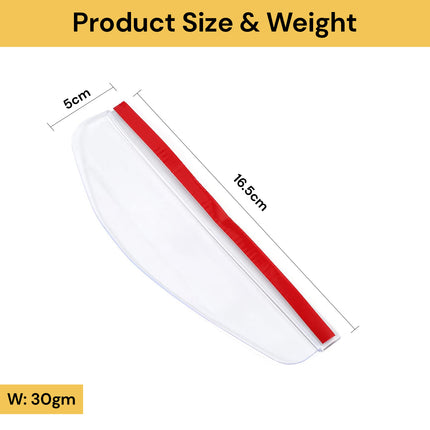 2PCs Wing Mirror Rain Deflector
