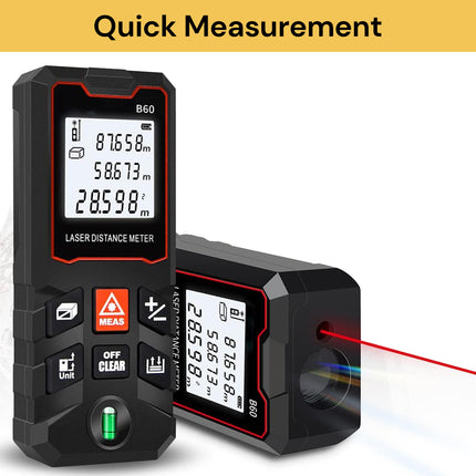 60M Laser Measure Distance Meter