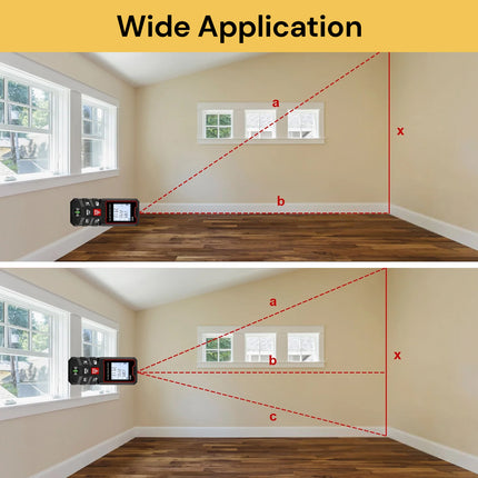 60M Laser Measure Distance Meter