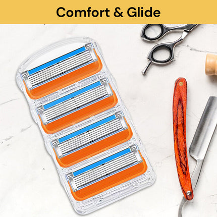 4PCs Razor Replacement 5 Layer Blades