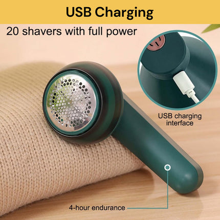 Effortless Rechargeable Lint Removal