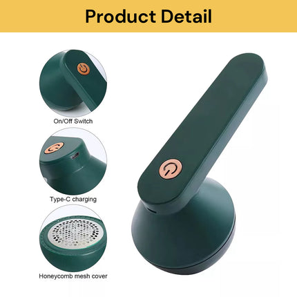 Effortless Rechargeable Lint Removal