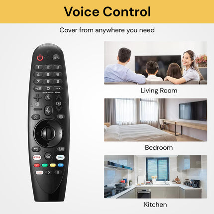 Replacement Remote Control For Smart TV