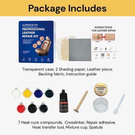 Professional Leather Repair Kit RepairKit07