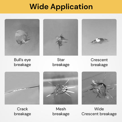 Air Pump Type Windshield Repair Kit