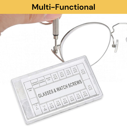 1000PCs Glasses And Watch Repairing Screws Set