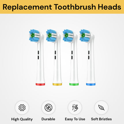 4PCs Replacement Toothbrush Heads