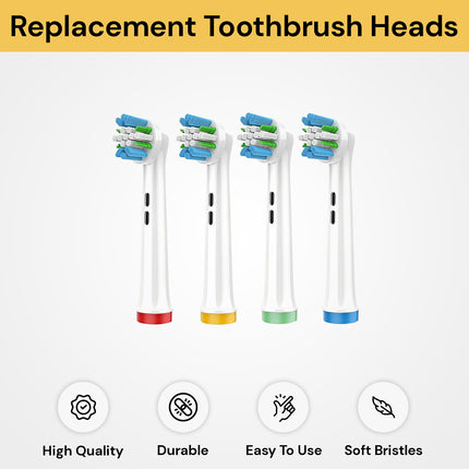 4PCs Replacement Toothbrush Heads