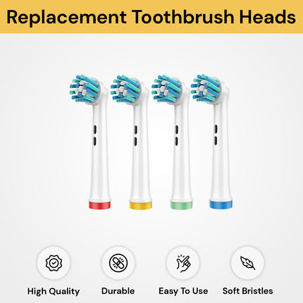 4PCs Replacement Toothbrush Heads