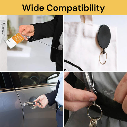 Retractable Recoil Key Ring RetractableRIng10