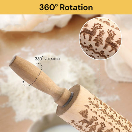 Christmas Rolling Pin