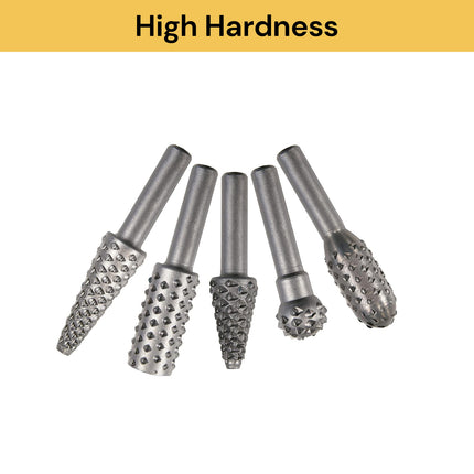 5PCs Rotary Burr Rasp Set