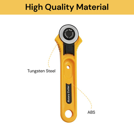 Rotary Cutter With Blade