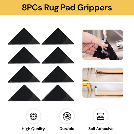 8PCs Rug Pad Grippers