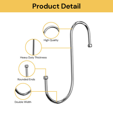 10PCs S Shaped Hooks