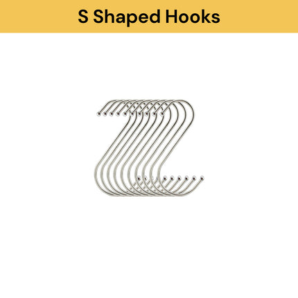 10PCs S Shaped Hooks