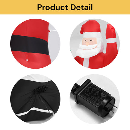 Christmas Santa Claus Decor Inflatable Decoration