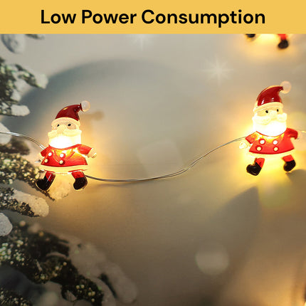 LED Santa Claus String Light