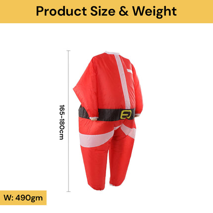 Inflatable Christmas Santa Claus Suit