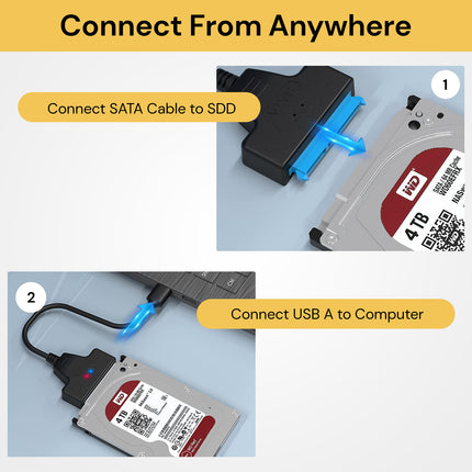 USB 3.0 To SATA Adapter Cable