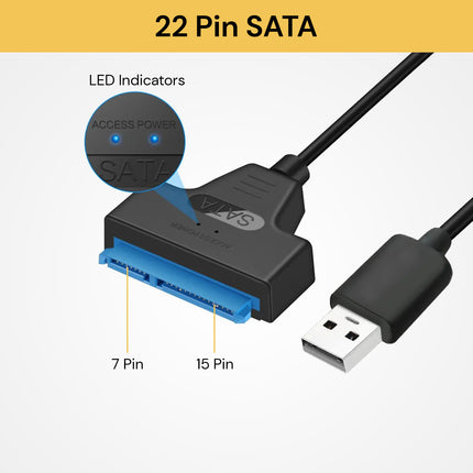 USB 3.0 To SATA Adapter Cable