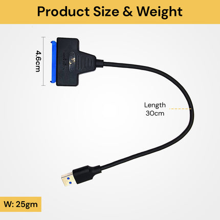 USB 3.0 To SATA Adapter Cable