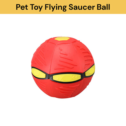 Pet Toy Flying Saucer Ball