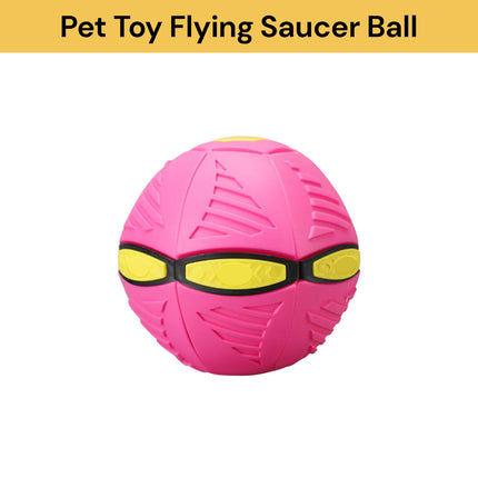 Pet Toy Flying Saucer Ball