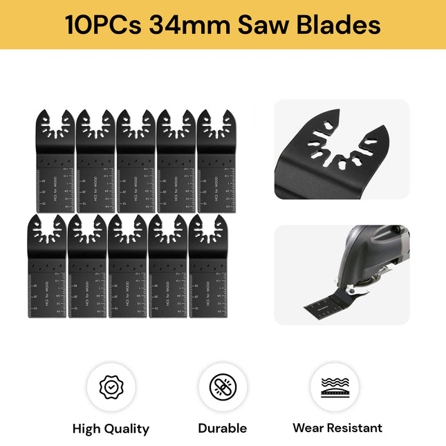 10PCs 34mm Saw Blades