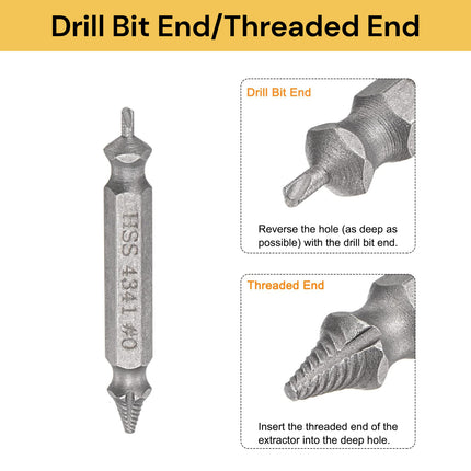 5PCs Screws Extractor Set