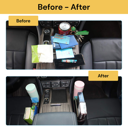 2PCs Car Seat Gap Storage Organizer